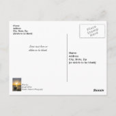 Carte Postale Sunset Sailboat Shipwreck Gulf Breeze FL (Dos)