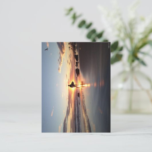 Carte postale Sunset Surfer (Debout devant)