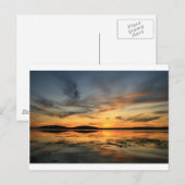 Carte Postale Sunset Swansea (Devant / Derrière)