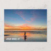 Carte Postale Sunset Walk - Venice Beach, CA (Devant)