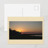 Carte postale Sunset Waterscape Photo (Devant / Derrière)