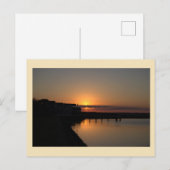 Carte postale Sunset Waterscape Photo (Devant / Derrière)