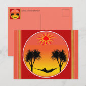 Carte postale Sunshine (Devant / Derrière)