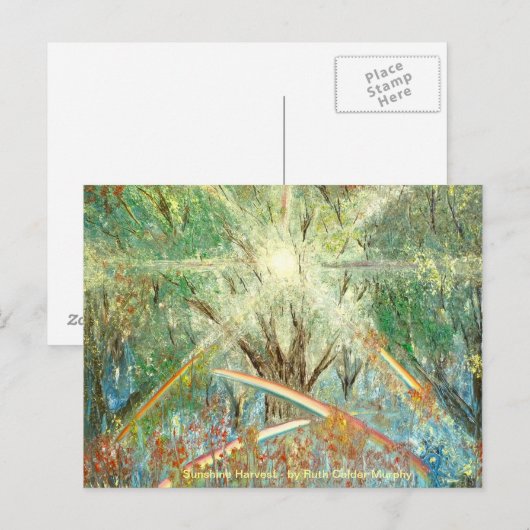 Carte postale Sunshine (Devant / Derrière)