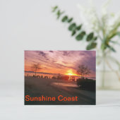 Carte postale Sunshine Coast (Debout devant)