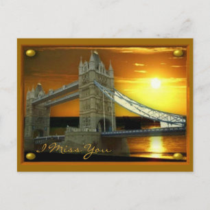 Carte Postale Sunshine du Pont Tour encadré