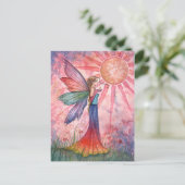 Carte postale Sunshine et Rainbow Fairy (Debout devant)