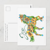 Carte postale Sunshine Joy Horse (Devant / Derrière)