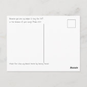 Carte postale Sunshine Joy Horse (Dos)