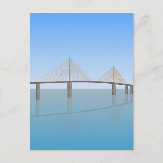 Carte Postale Sunshine Skyway Bridge : Tampa Bay : (Devant)
