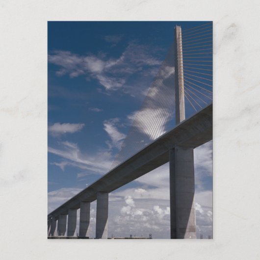 Carte Postale Sunshine Skyway Bridge, Tampa Bay, Floride, États- (Devant)