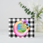 Carte Postale Sunshine Wish Pixel Art (Debout devant)