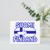 Carte postale Suomi Finlande (Debout devant)