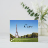 Carte Postale Super à Paris (Debout devant)