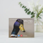 Carte Postale super agent immobilier marketing merveilleux canar (Debout devant)