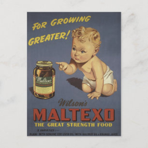 Carte Postale Super Aliments