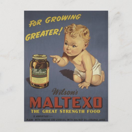 Carte Postale Super Aliments (Devant)