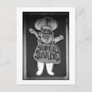 Carte postale Super Baker