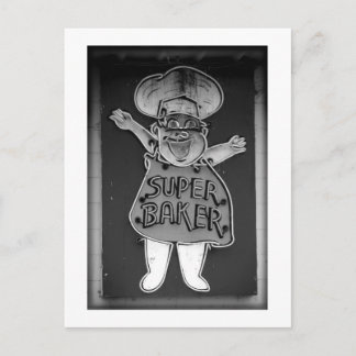 Carte postale Super Baker