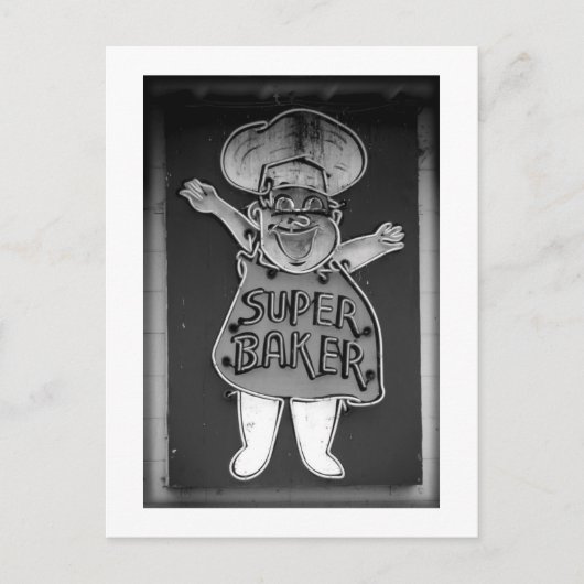 Carte postale Super Baker (Devant)