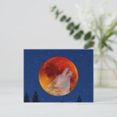Carte Postale Super Blood Wolf Moon 2019 (Debout devant)