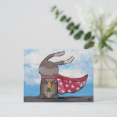 Carte Postale Super Bunny (Debout devant)