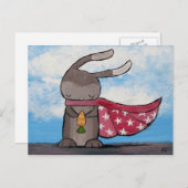 Carte Postale Super Bunny (Devant / Derrière)