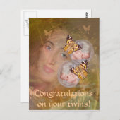 Carte Postale Super c'est un jumeaux (Devant / Derrière)