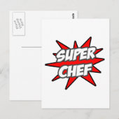 Carte Postale Super Chef (Devant / Derrière)