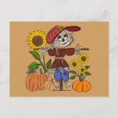 Carte Postale Super Cute Scarecrow (Devant)