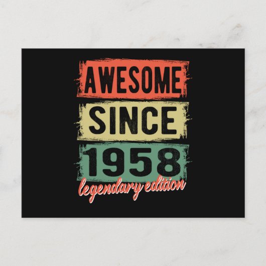 Carte Postale Super depuis 1958 (Devant)