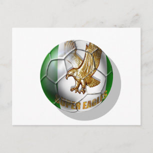 Carte Postale Super Eagles Logo fans de football cadeaux