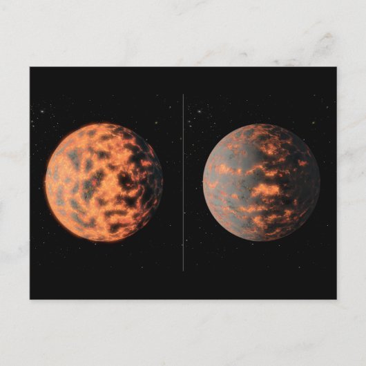Carte Postale Super-Earth 55 Cancri E (Devant)