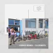 Carte postale super funky de Venice Beach ! (Devant / Derrière)