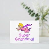 Carte Postale Super grand-mère (vol) (Debout devant)