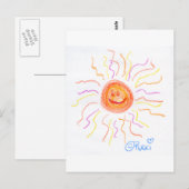 Carte Postale Super Happy Sun (Devant / Derrière)