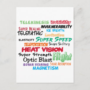 Carte Postale Super hero