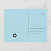 Carte postale Super hero Friend Comic Valentine (Dos)