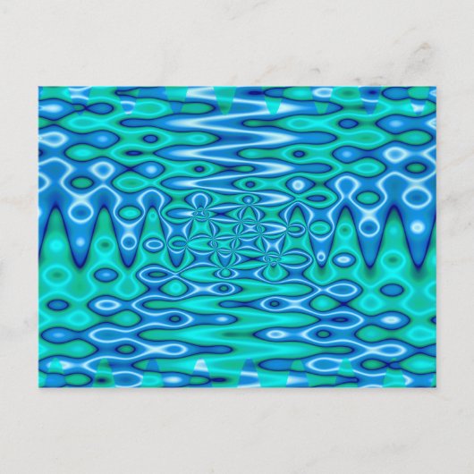 Carte Postale super horizon bleu (Devant)