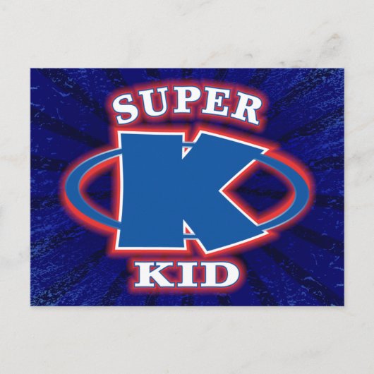 Carte postale Super Kid Boys (Devant)