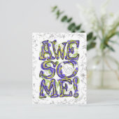 Carte Postale "Super !" Lettrage (Debout devant)