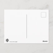 Carte Postale "Super !" Lettrage (Dos)