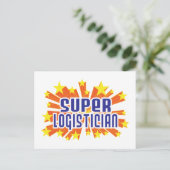 Carte Postale Super Logisticien (Debout devant)
