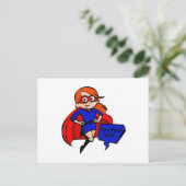 Carte Postale super maman rousse (Debout devant)