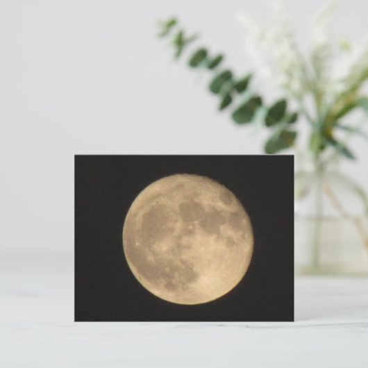 CARTE POSTALE - SUPER MOON (Debout devant)