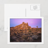 Carte Postale " Super Moon Morning " (Devant / Derrière)