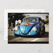 Carte postale SUPER OVAL (Devant / Derrière)