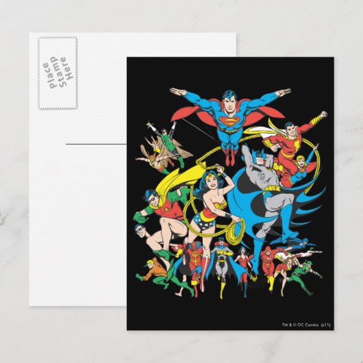 Carte Postale Super Powers™ Collection 4 (Devant / Derrière)