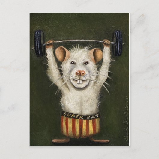 Carte Postale Super Rat (Devant)