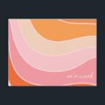 Carte Postale Super Retro Rose Orange Déplacé Nouvelle adresse<br><div class="desc">Fêtez votre nouvelle maison avec notre carte postale Super Retro Rose Orange Moved Address! Ce design dynamique allie des teintes roses et oranges rétro à une atmosphère amusante et nostalgique. Idéal pour faire connaître votre nouvelle adresse avec style, cette carte postale ajoute une touche de personnalité et d'excitation à votre...</div>